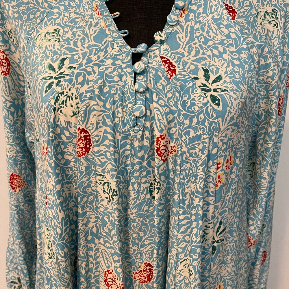 Natalie Martin fiore maxi dress.  Size xs, silk.